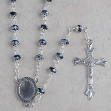 Crystal beads rosary